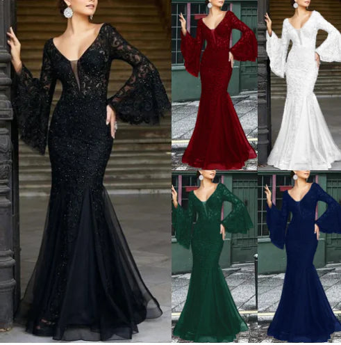 2019 Elegant Mermaid Evening Gown for Parties