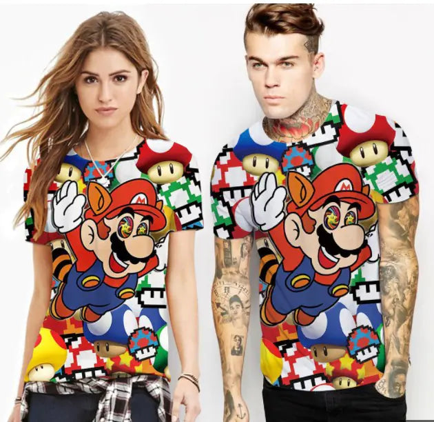 Mario Madness 3D Print Tee