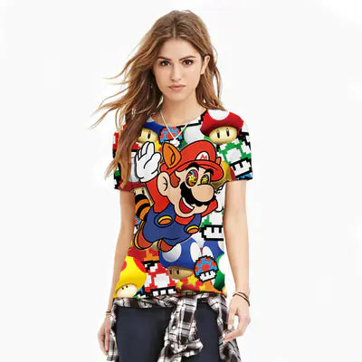 Mario Madness 3D Print Tee