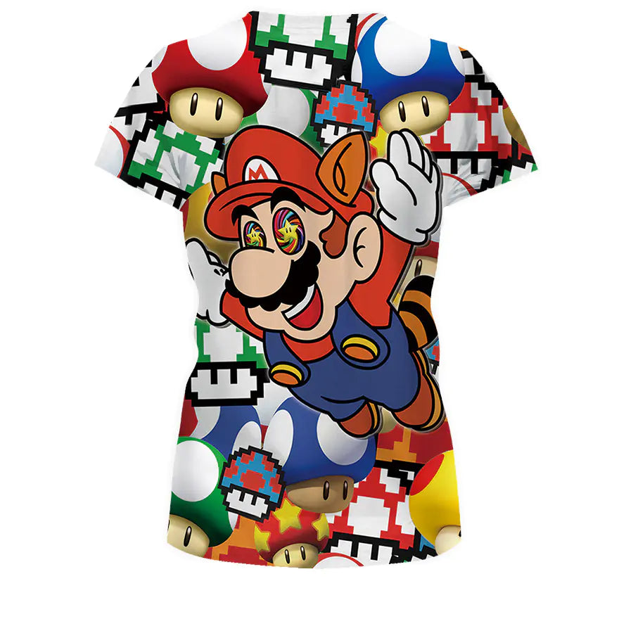 Mario Madness 3D Print Tee
