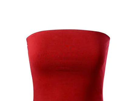 2020 Women's Solid Color Strapless Top Shirt