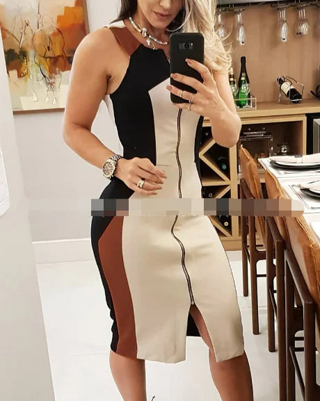 Chic Strapless Bandage Evening Gown