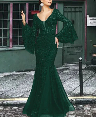 2019 Elegant Mermaid Evening Gown for Parties