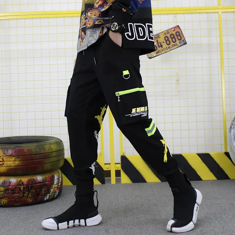Men's Personalized Casual Overalls with Loose Fit