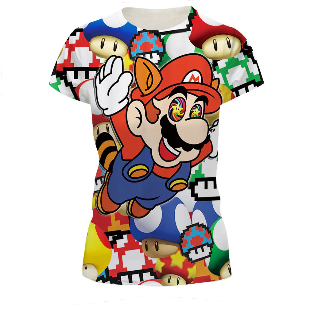 Mario Madness 3D Print Tee