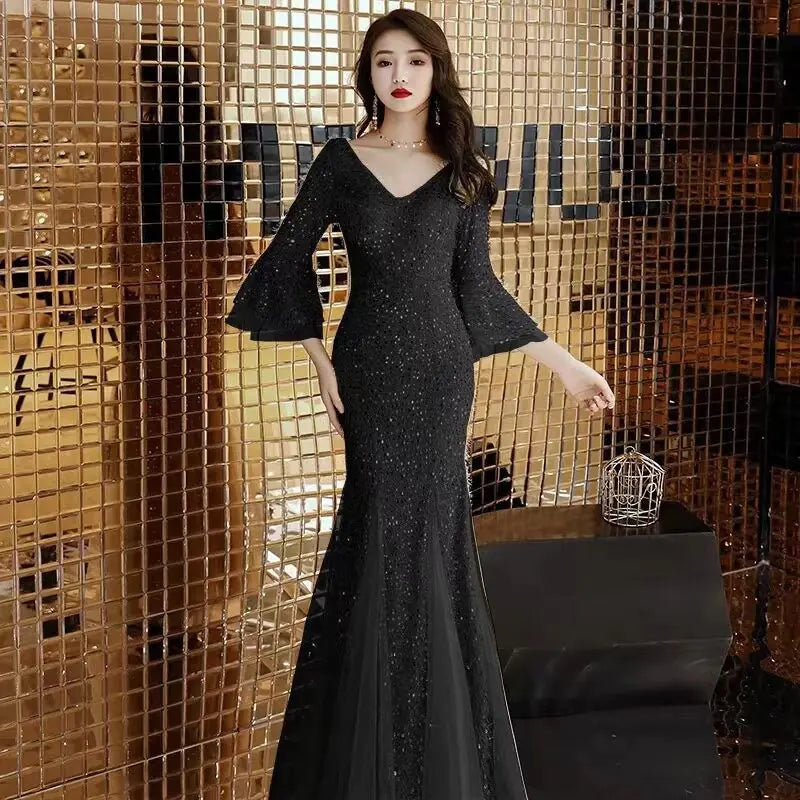 2019 Elegant Mermaid Evening Gown for Parties